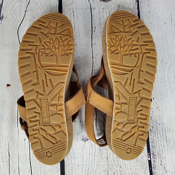Timberland Women's Tan Sandals - Picture 8 of 10